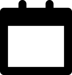 Calendar Empty Page Symbol Svg Line Art, Free Vectors File